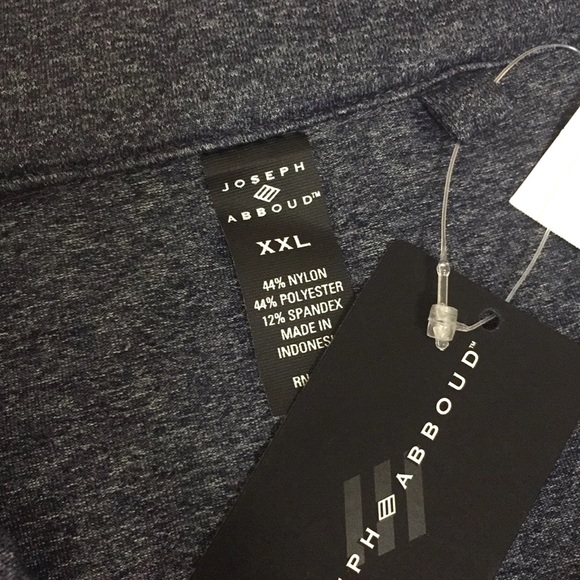 NWT Joseph Abboud Active Quarter Zip - Picture 3 of 13